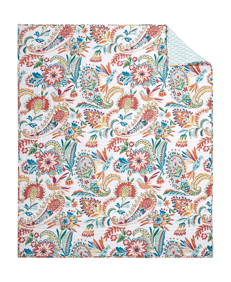 Levtex Maravilla Reversible Quilted Throw, 50" x 60"