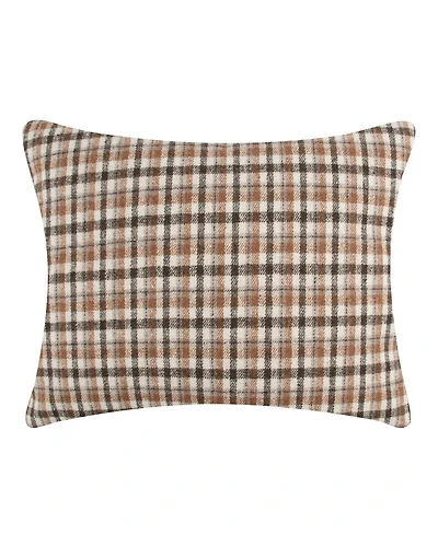 Levtex Lodge Toile Plaid Decorative Pillow, 14" x 18"