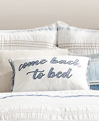 Levtex Abelia Fringe Decorative Pillow, 14" x 18"