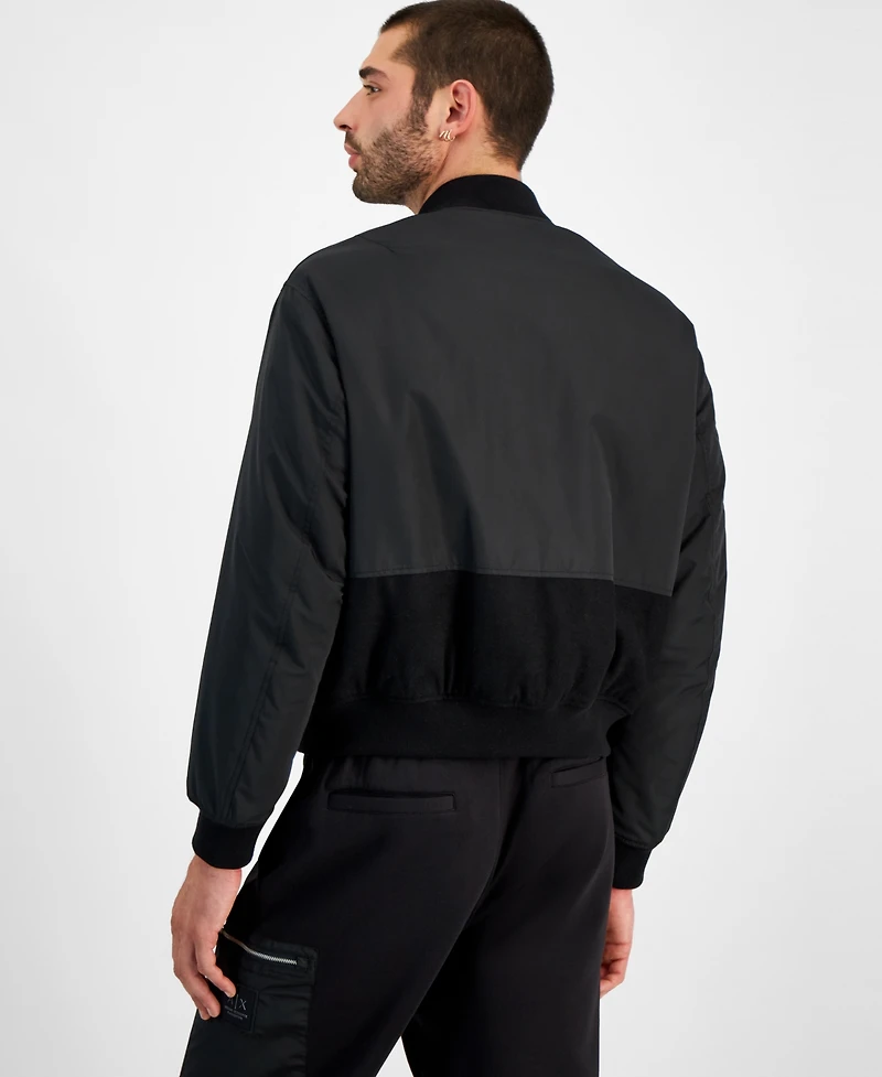 A|X Armani Exchange Men's Blouson Limited Edition Bomber Jacket