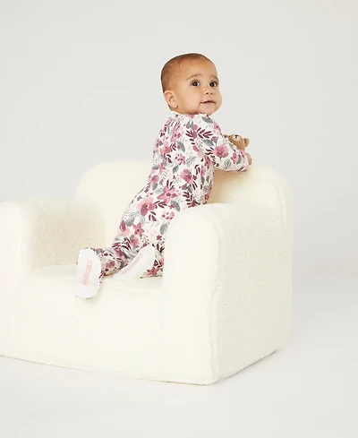 Huggies Baby Girls Organic Printed Coverall