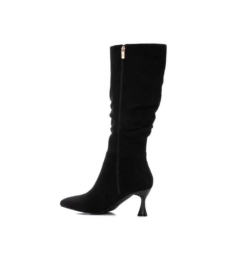 Women's Suede Stiletto Boots By Xti