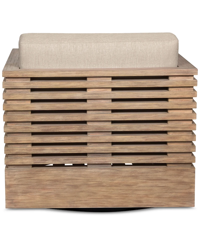 Vivid Outdoor Swivel Club Chair