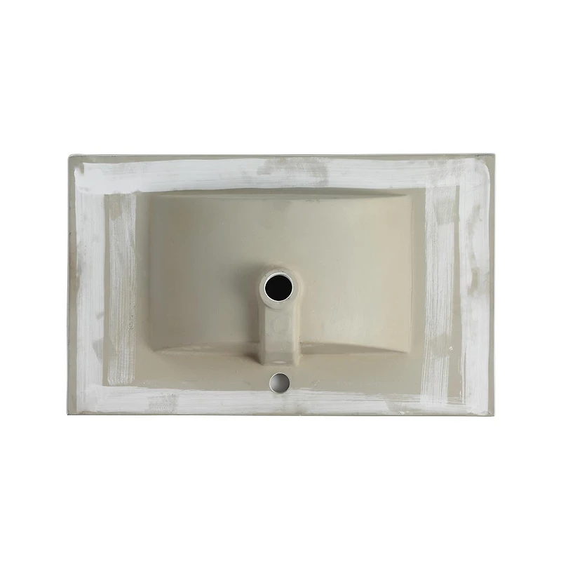 Streamdale 30" Bathroom Vanity Ceramic Top