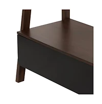 Streamdale Furniture 32x17x68" Ladder Shelf, Ladder Style Display Shelf