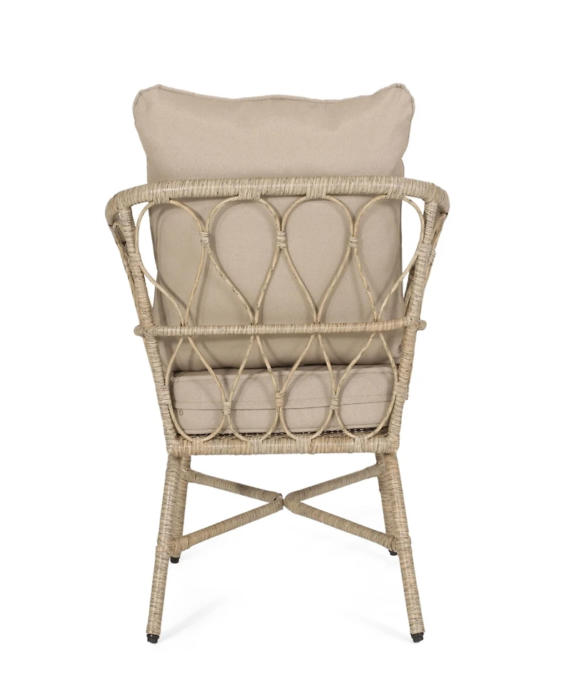 Streamdale Cozy Boho Bruce Club Chair Set (Set Of 2)