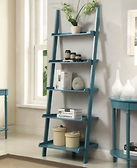 Convenience Concepts 25" Solid Pine French Country Bookshelf Ladder