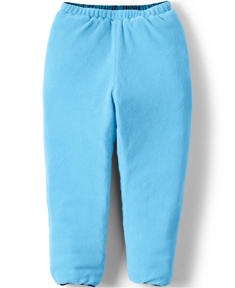 Lands' End Boys Reversible Fleece Puffer Pants