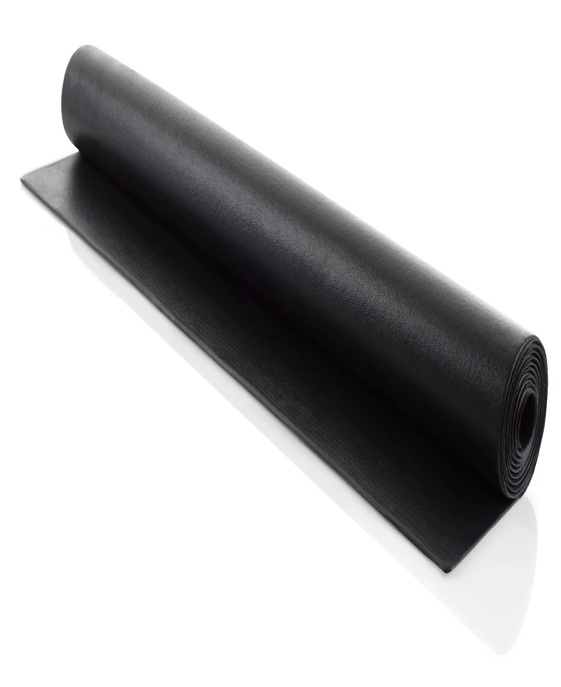 Healthrider 36 inch x 72 inch Black Vinyl Equipment Floor Mat, 4mm
