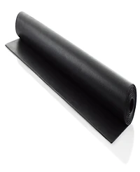 Healthrider 36 inch x 72 inch Black Vinyl Equipment Floor Mat, 4mm