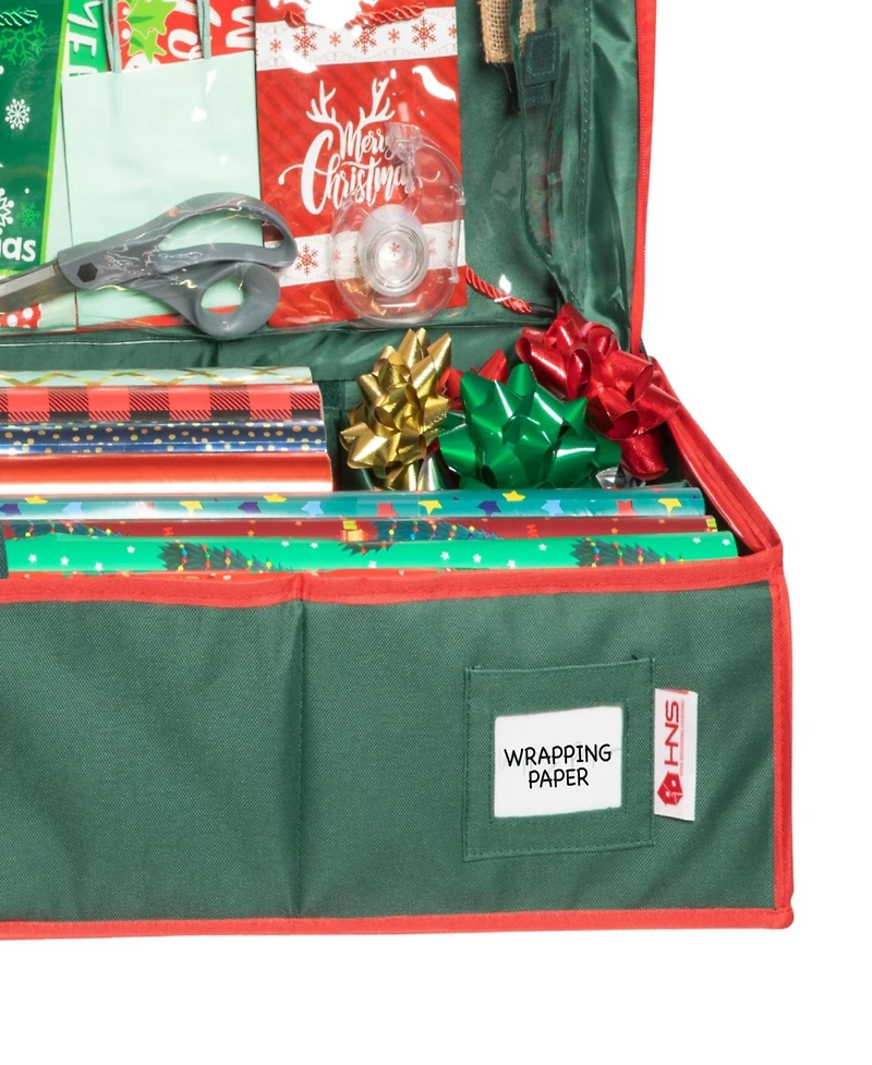 Wrapping Paper Storage Container. Fits up to 27 Rolls 1.37" Diam.