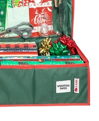 Wrapping Paper Storage Container. Fits up to 27 Rolls 1.37" Diam.