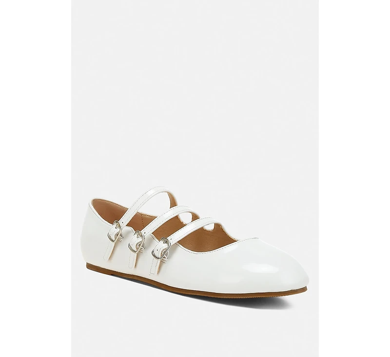 Rag & Co Macarina Triple Strap Mary Jane Sandals