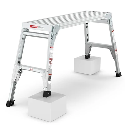 Streamdale Aluminum Work Bench Telescopic, Adjustable Height, Portable