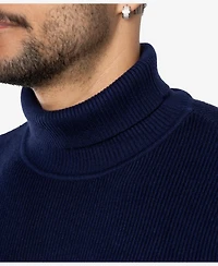 Spring + Mercer Men's Ribbed Turtle Neck Sweater