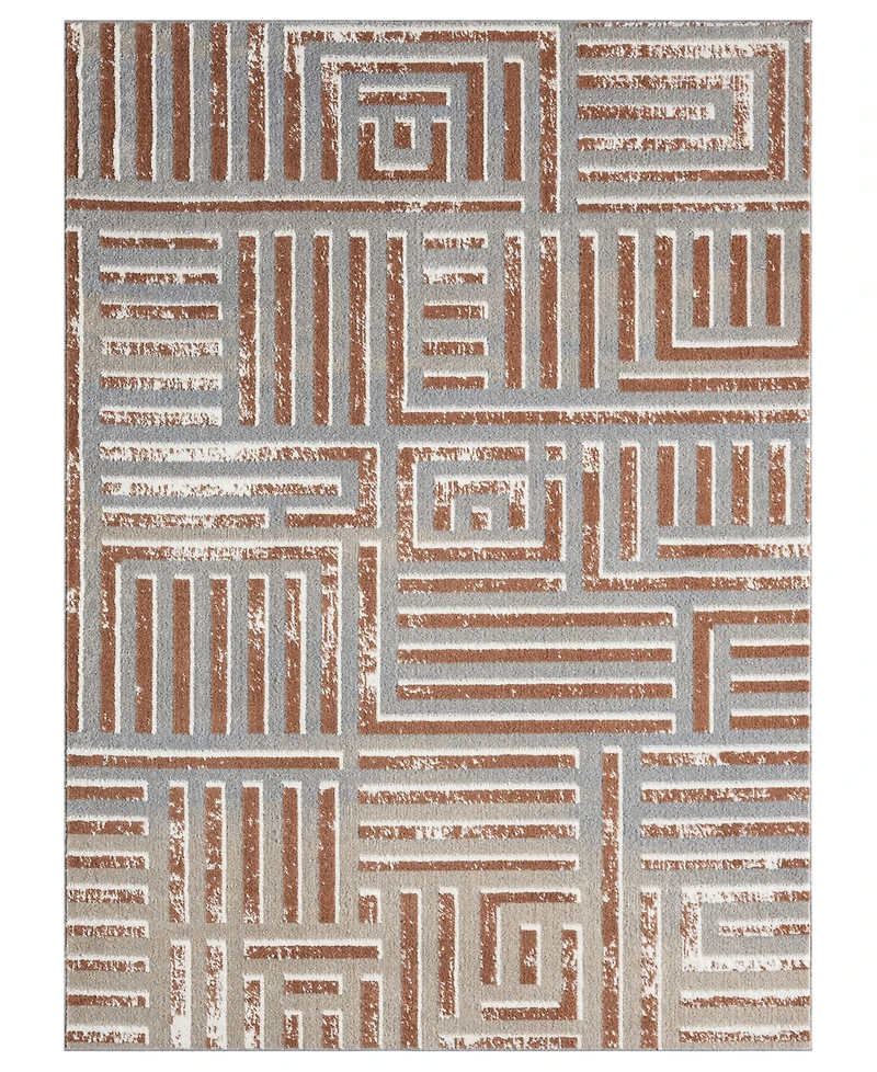 Lr Home Willa Vis-1 5'3"x7' Area Rug