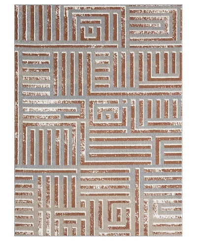 Lr Home Willa Vis-1 5'3"x7' Area Rug