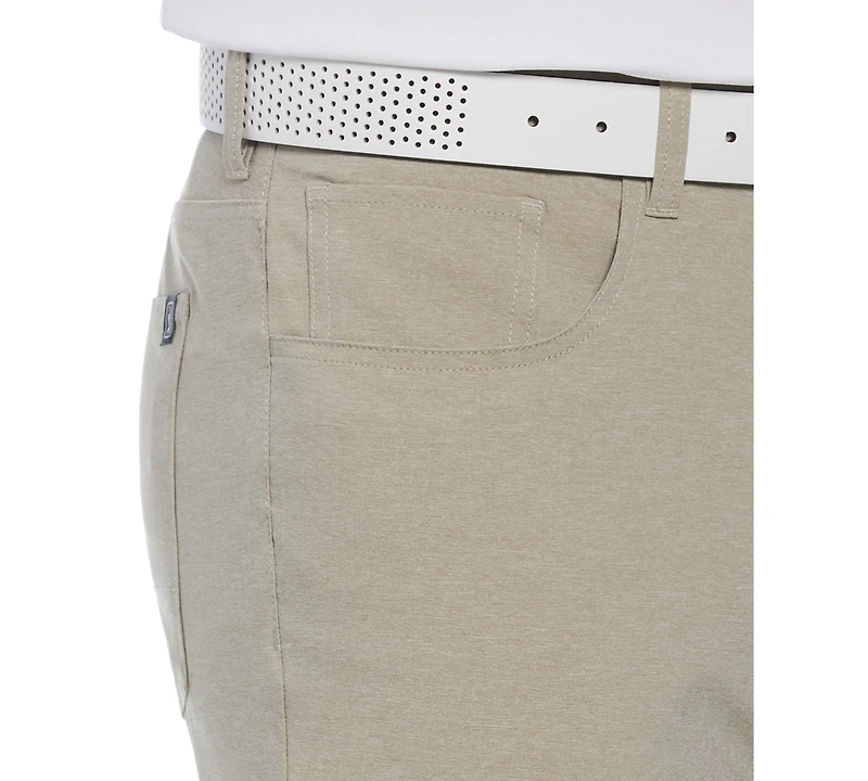 Pga Tour Men's Heathered Five-Pocket Pants