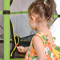Streamdale 55" Kids Trampoline with Safety Net (Green)