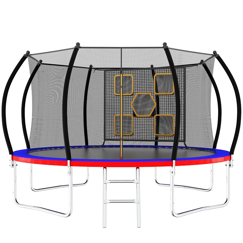 Streamdale 14FT Trampoline, Enclosure Net, Ladder, Astm Approved