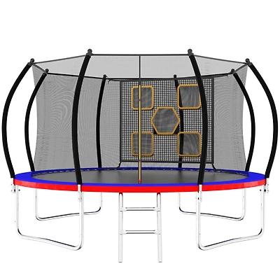Streamdale 14FT Trampoline, Enclosure Net, Ladder, Astm Approved