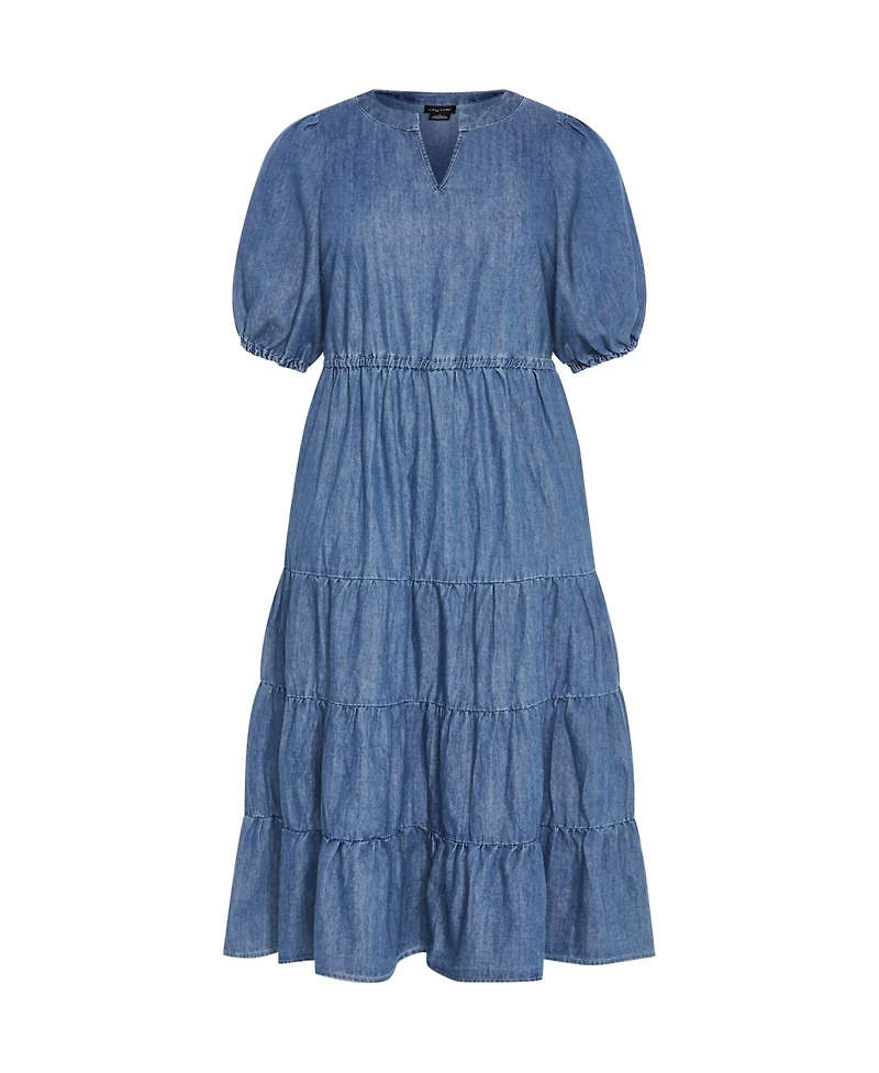 City Chic Plus August Dress