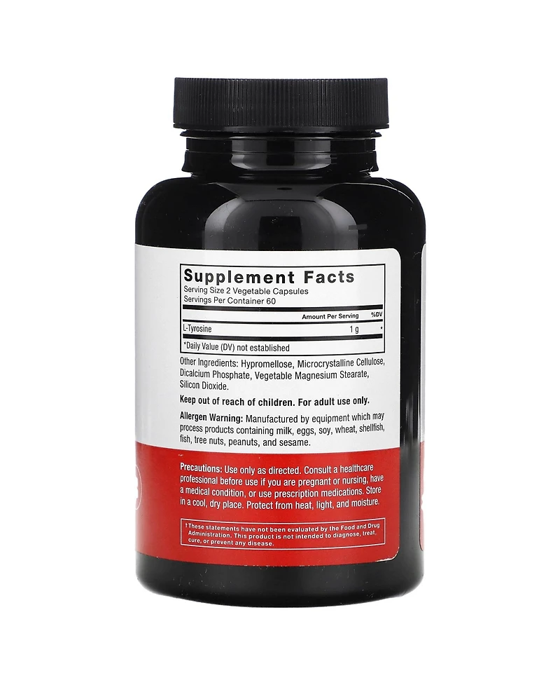 Force Factor L-Tyrosine 500 mg