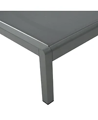 Cape Coral Kd Chaise Lounge Grey