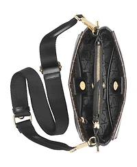 Calvin Klein Bianca Signature Adjustable Crossbody Bag