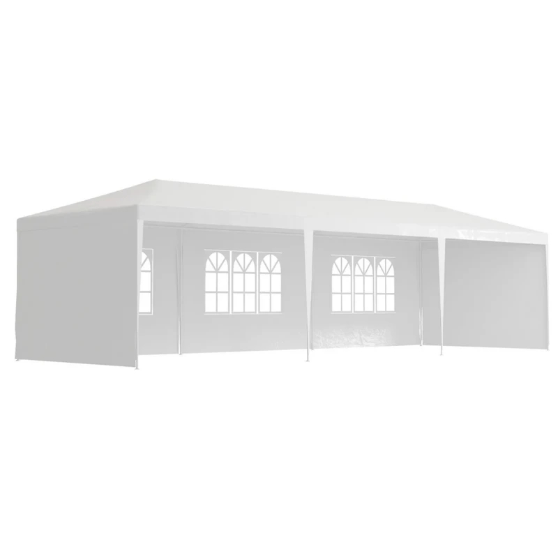 Streamdale 10x30' Outdoor Gazebo Tent with Sidewalls
