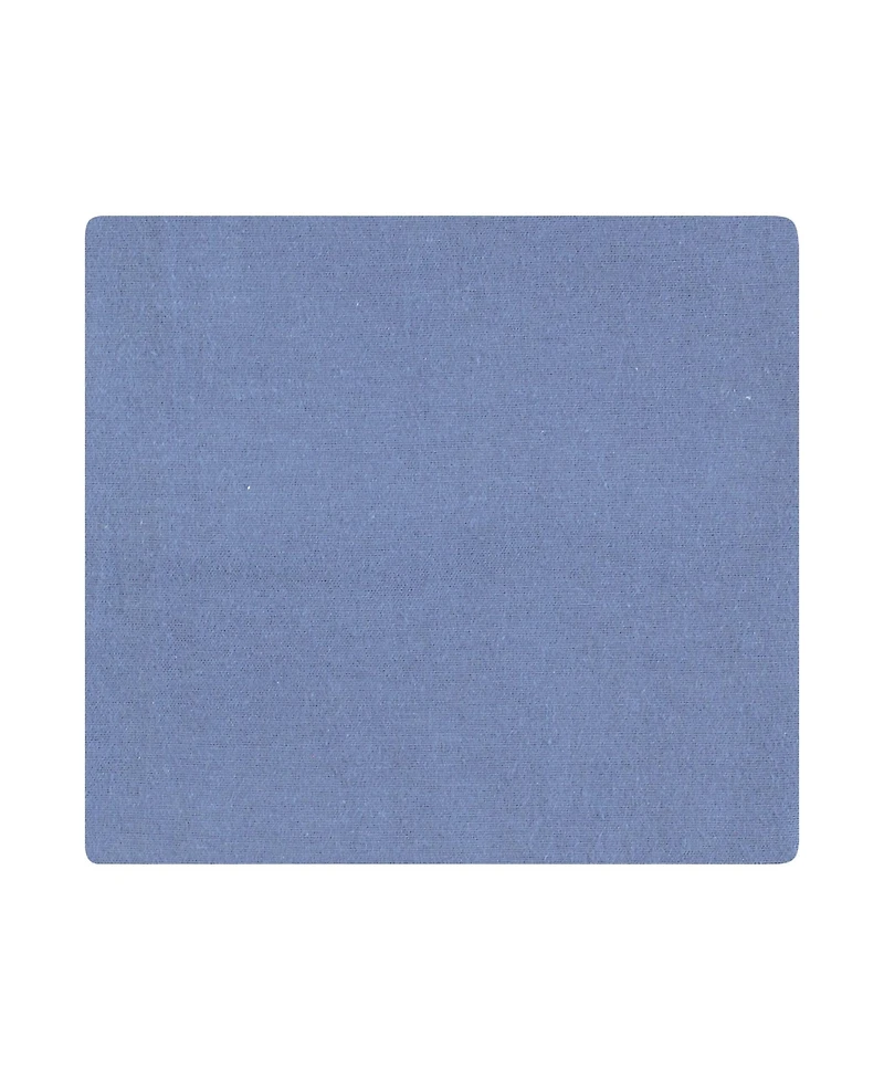 Hudson Baby Infant Boy Cotton Flannel Receiving Blankets, Cowboy, One