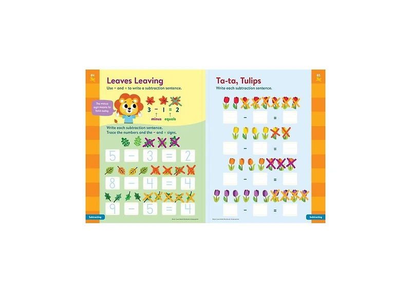 Barnes & Noble Brain Quest Math Workbook: Kindergarten by Workman Publishing