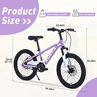 Streamdale 20" Mountain Bike for Kids (Ages 7-10)