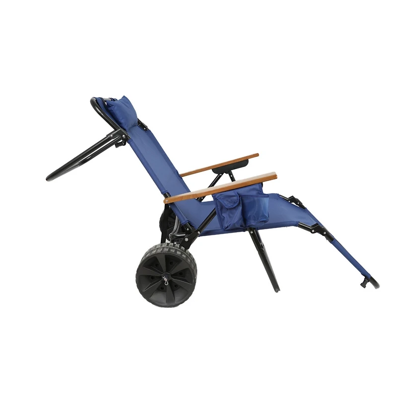 Streamdale 2-in-1 Beach Cart and Lounge Chair