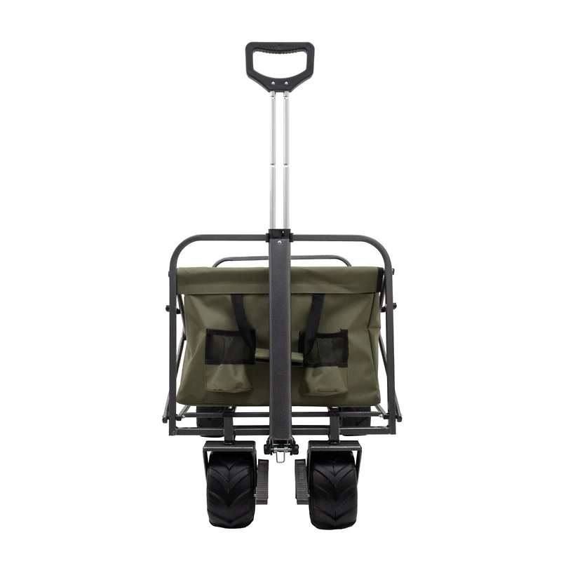 Streamdale Kids Foldable Wagon Portable Outdoor Garden Cart