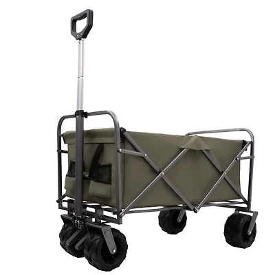 Streamdale Kids Foldable Wagon Portable Outdoor Garden Cart
