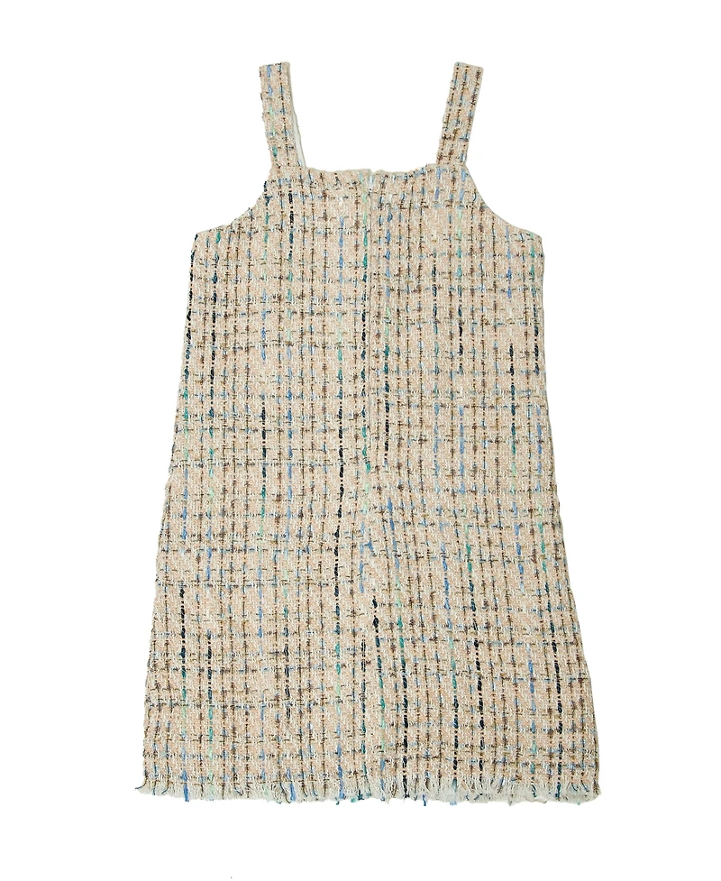 Trixxi Big Girls Sleeveless Boucle Dress