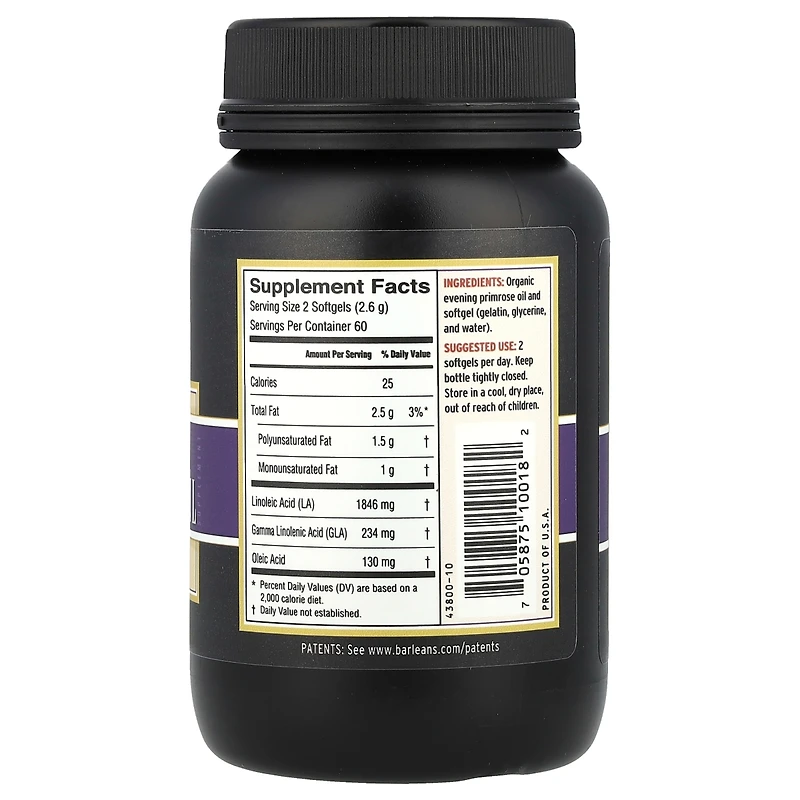 Barlean's Evening Primrose Oil
