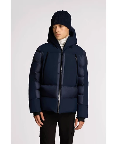 Alpenhaus Men's Barren Heavyweight Multi-Tone Puffer with Semi-Lustrous Finish