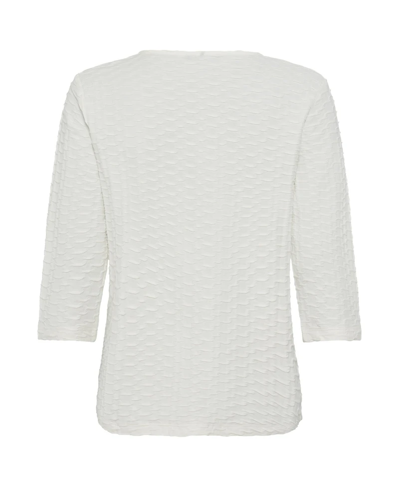 Olsen Women's Textured V-Neck T-Shirt