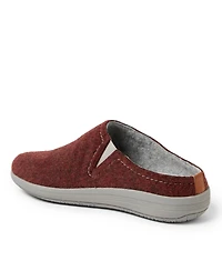 Dearfoams Women's Gianna Oblique Toe Mule House Shoe
