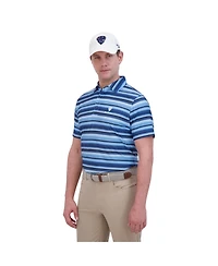 Ben Sherman Men's Sport Multi Stripe Tech Jersey Sports Fit Polo Shirt