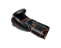 Invincible Fight Gear Hook and Loop Leather Training Boxing Gloves with Usa Flag Colors