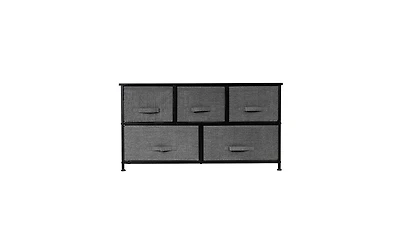 Slickblue 2-Tier Wide Closet Dresser for Stylish Storage and Organization Solutions