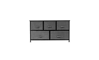 Slickblue 2-Tier Wide Closet Dresser for Stylish Storage and Organization Solutions