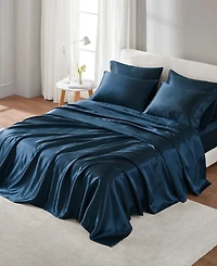 Madison Park Essentials Satin 6-Pc. Sheet Set