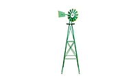 Slickblue 8FT Weather Resistant Yard Garden Windmill Durable Outdoor Decor for Your Landscape