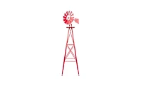 Slickblue 8FT Weather Resistant Yard Garden Windmill Durable Outdoor Decor for Your Landscape