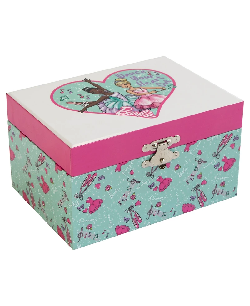 Mele & Co Barbie Ballet Musical Ballerina Jewelry Box