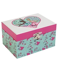 Mele & Co Barbie Ballet Musical Ballerina Jewelry Box